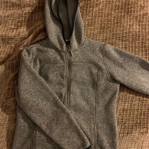 L.L bean Hooded fleece sweater